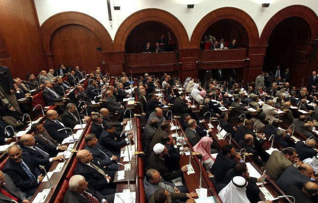 Protesting assembly members go back to work