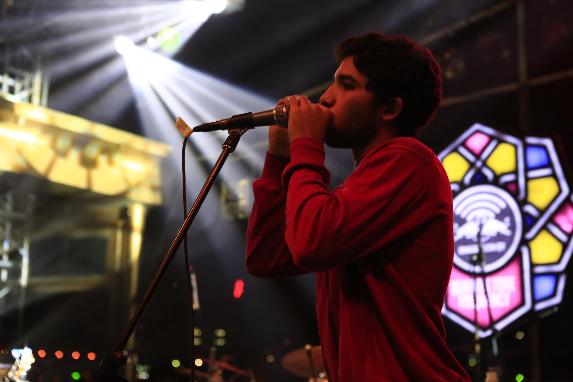 Dance music meets desert blues at the Temple in Giza