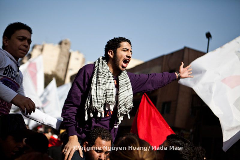 Protests in Talaat Harb dispersed by CSF, opposition activists arrested