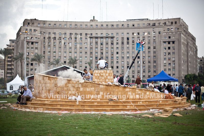 Beblawi opens new Tahrir monument