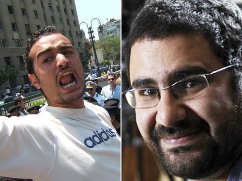 جرافيتي لشخصين.. علاء ودومة