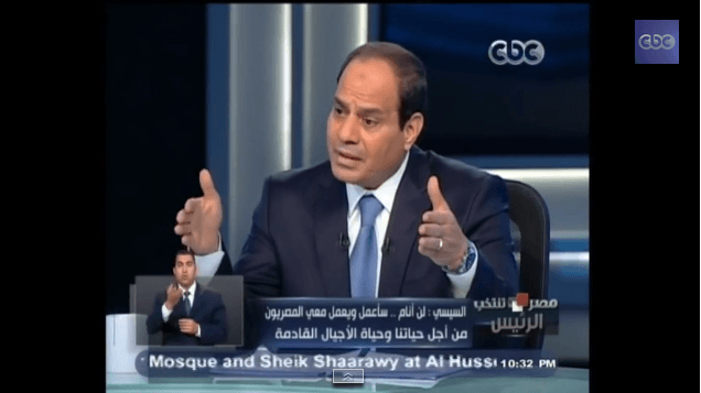 Egypt reacts to Sisi interview