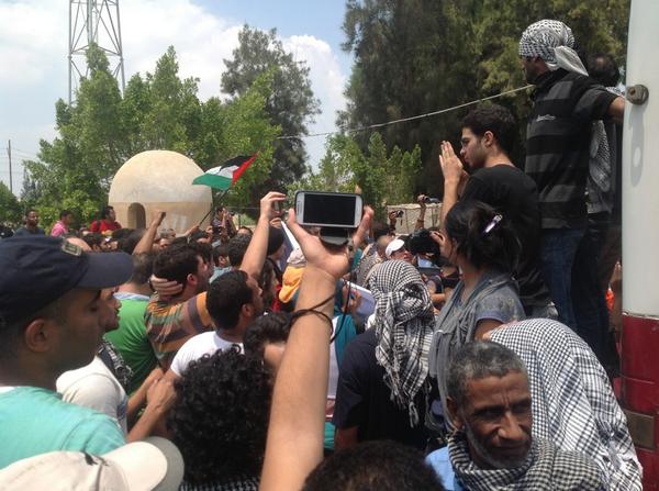 Update: Military sends popular support convoy back to Cairo