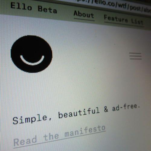 Ello: Is there anybody in there?