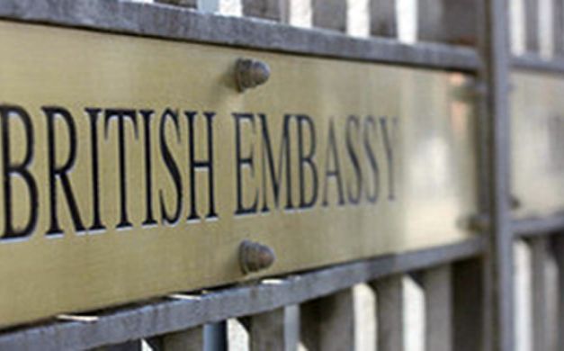 British embassy suspends services citing security reasons
