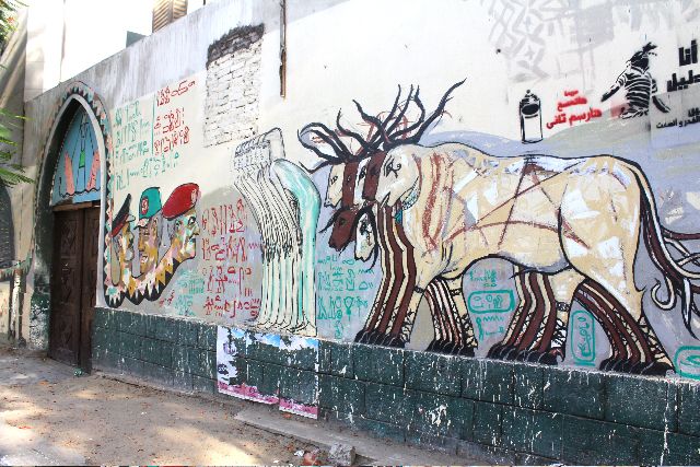 Then and now: The singer, the graffiti artists and the writer