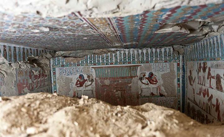 New tomb over 3500 years old unearthed in Luxor