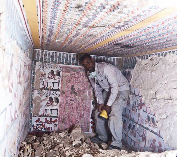 Second ancient Egyptian tomb discovered in Qurna in a week