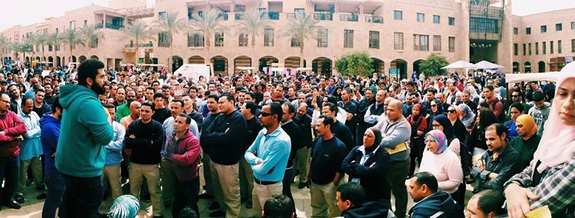 A different kind of battle at Egypt’s private universities