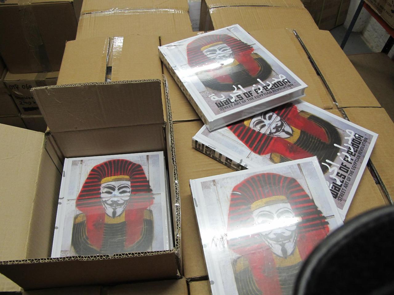 Revolutionary graffiti book still being held by authorities, publishers say