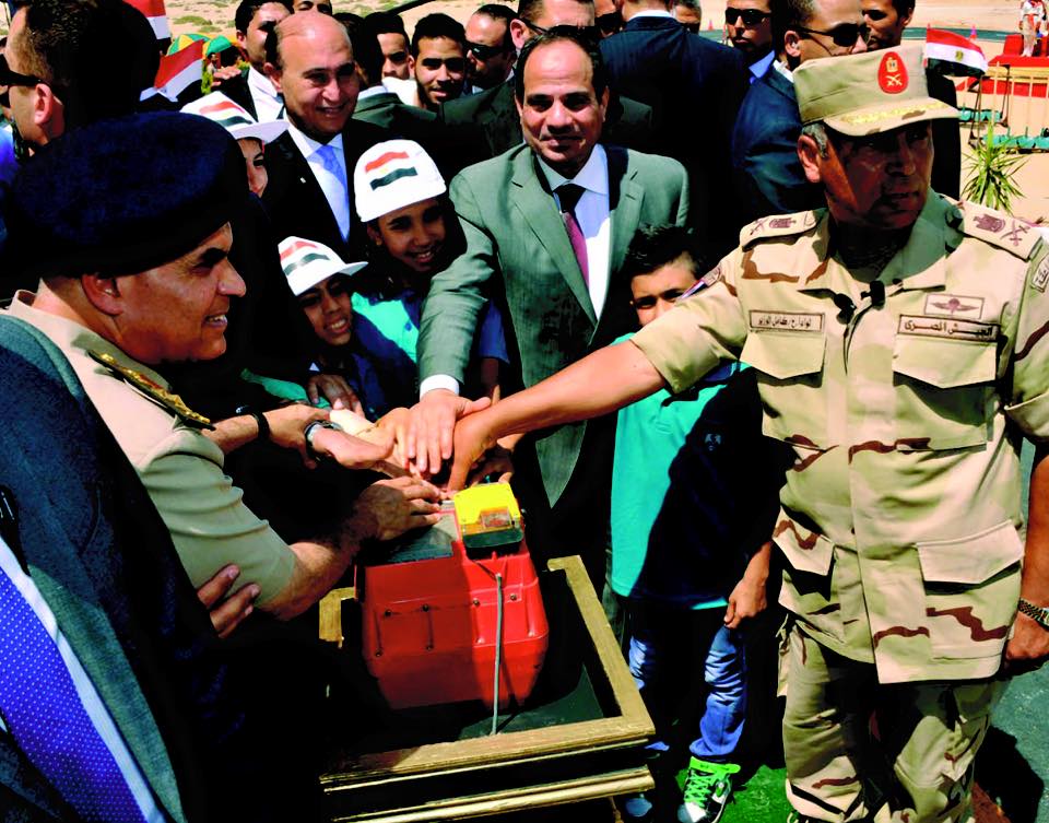 Sisi speaks from Suez: ‘We are not a one-project nation’