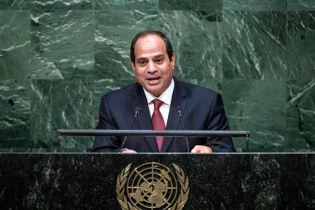 Sisi calls for UN strategy against extremism