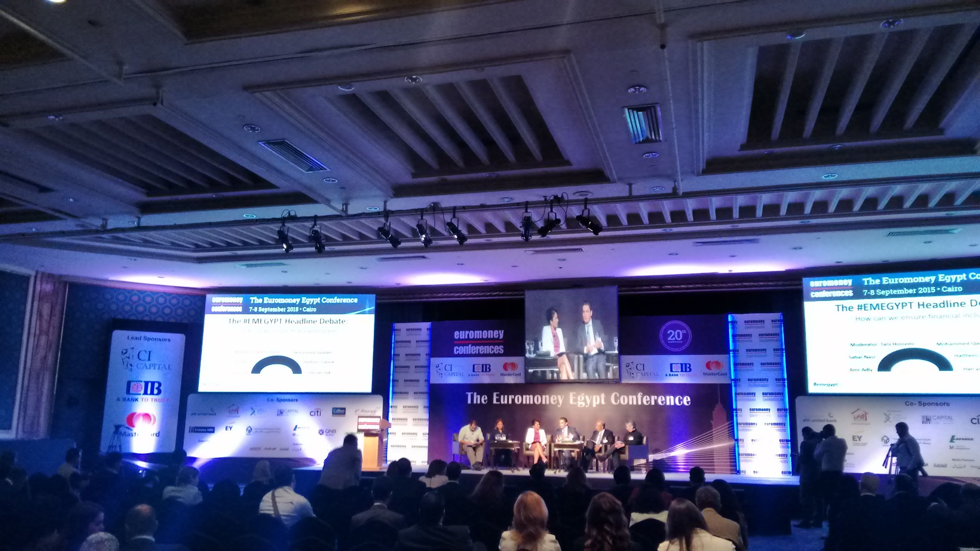Ministers talk privatizing education, health at Euromoney