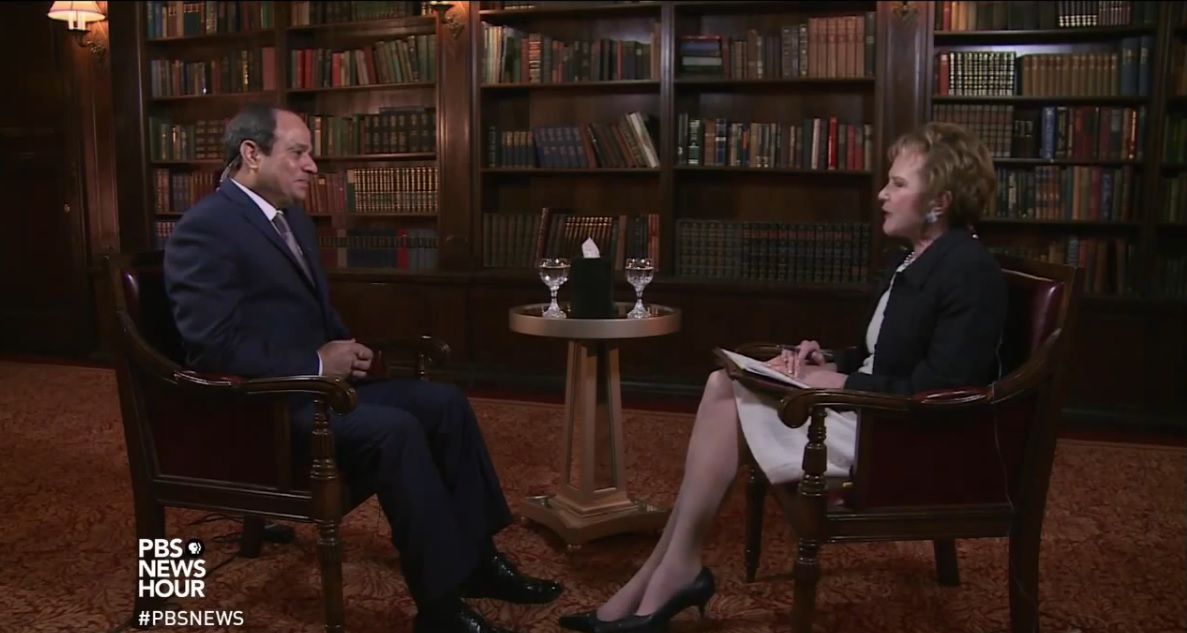 السيسي لقناة PBS: “الولايات المتحدة لم تخذلنا أبداً طوال السنوات الماضية” (ترجمة كاملة)