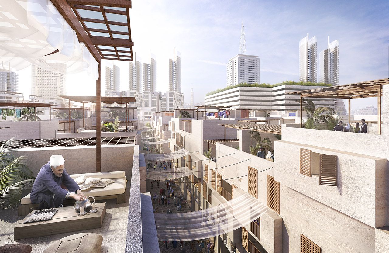 Architecture firm unveils glossy vision for contested Maspero Triangle