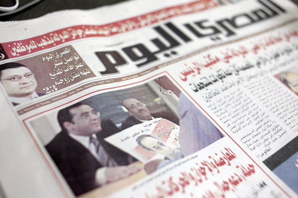 Al-Masry Al-Youm chief editor, journalists released after questioning over elections coverage