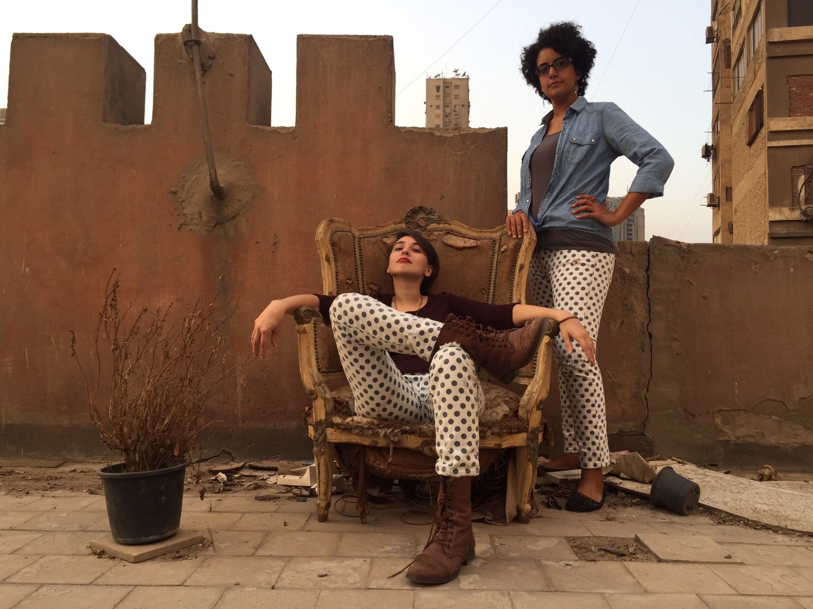 Scavenging for new outfits on a budget in Bulaq
