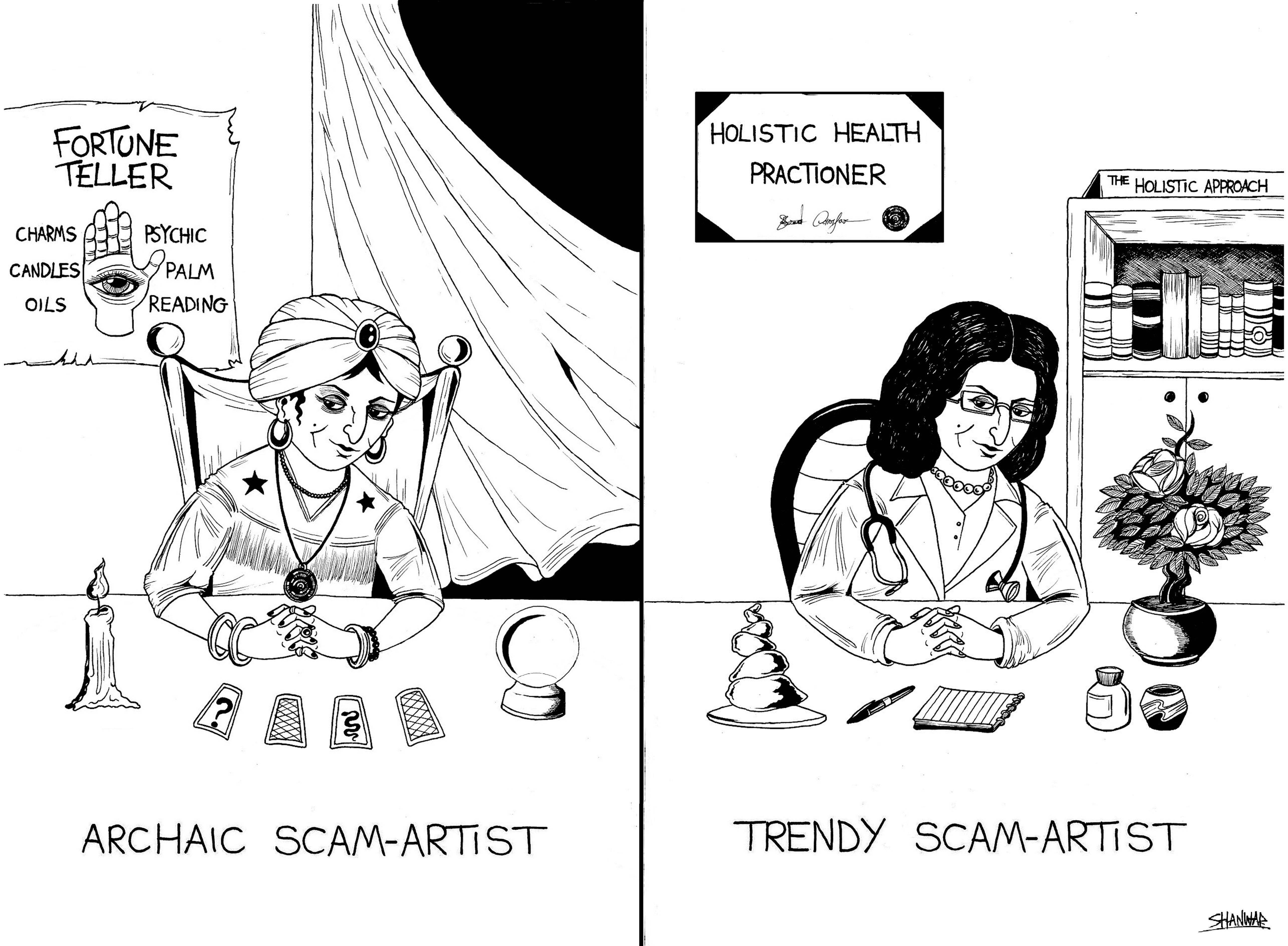 Scam artist