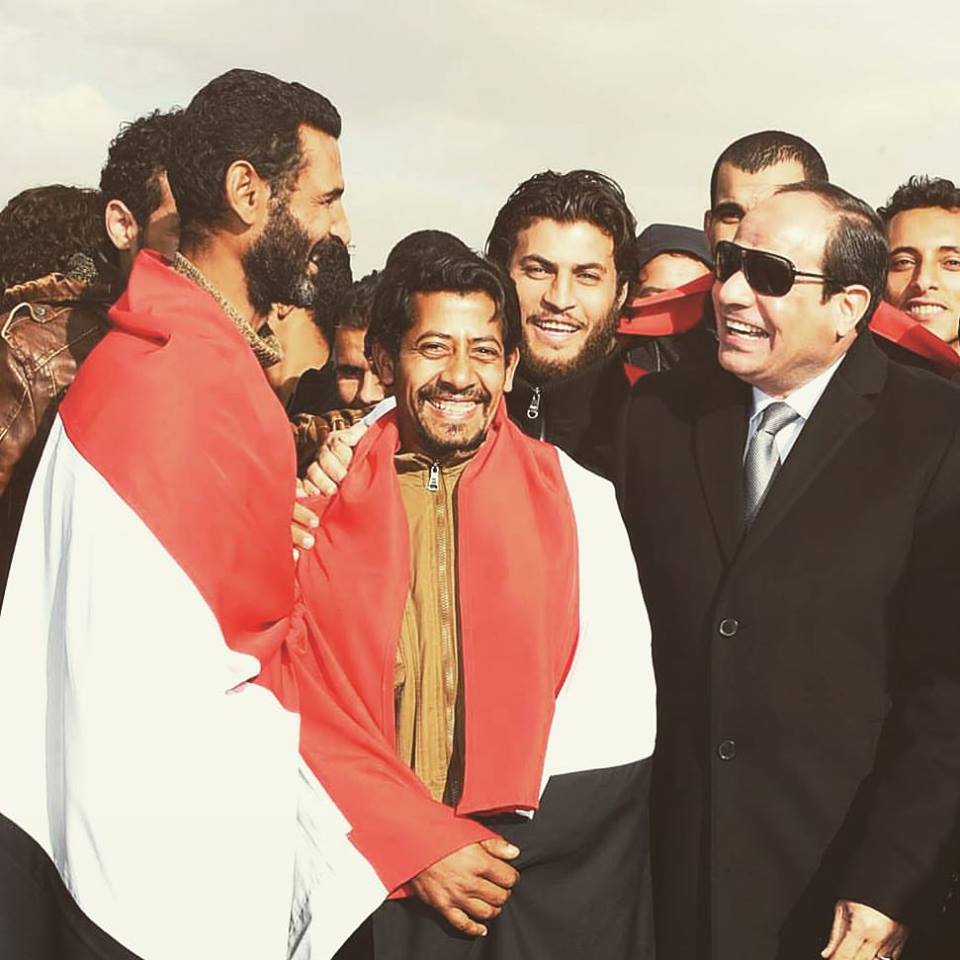 Sisi receives 20 Egyptians previously abducted in Libya