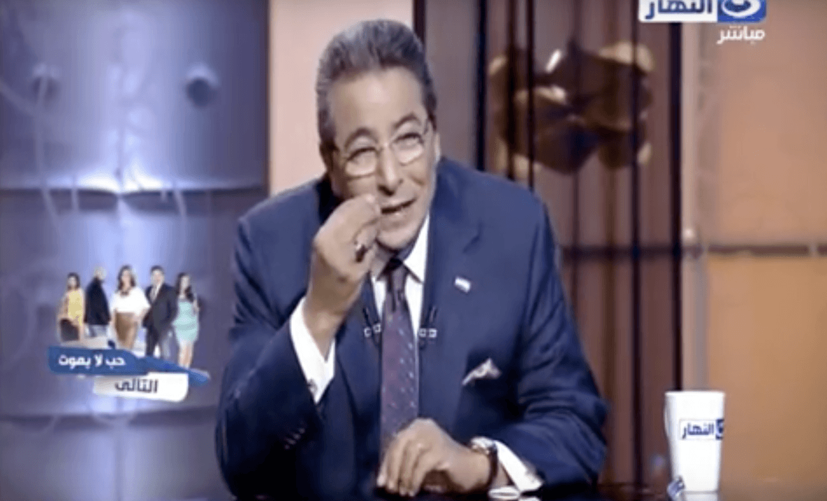 What happened to political TV in Egypt?