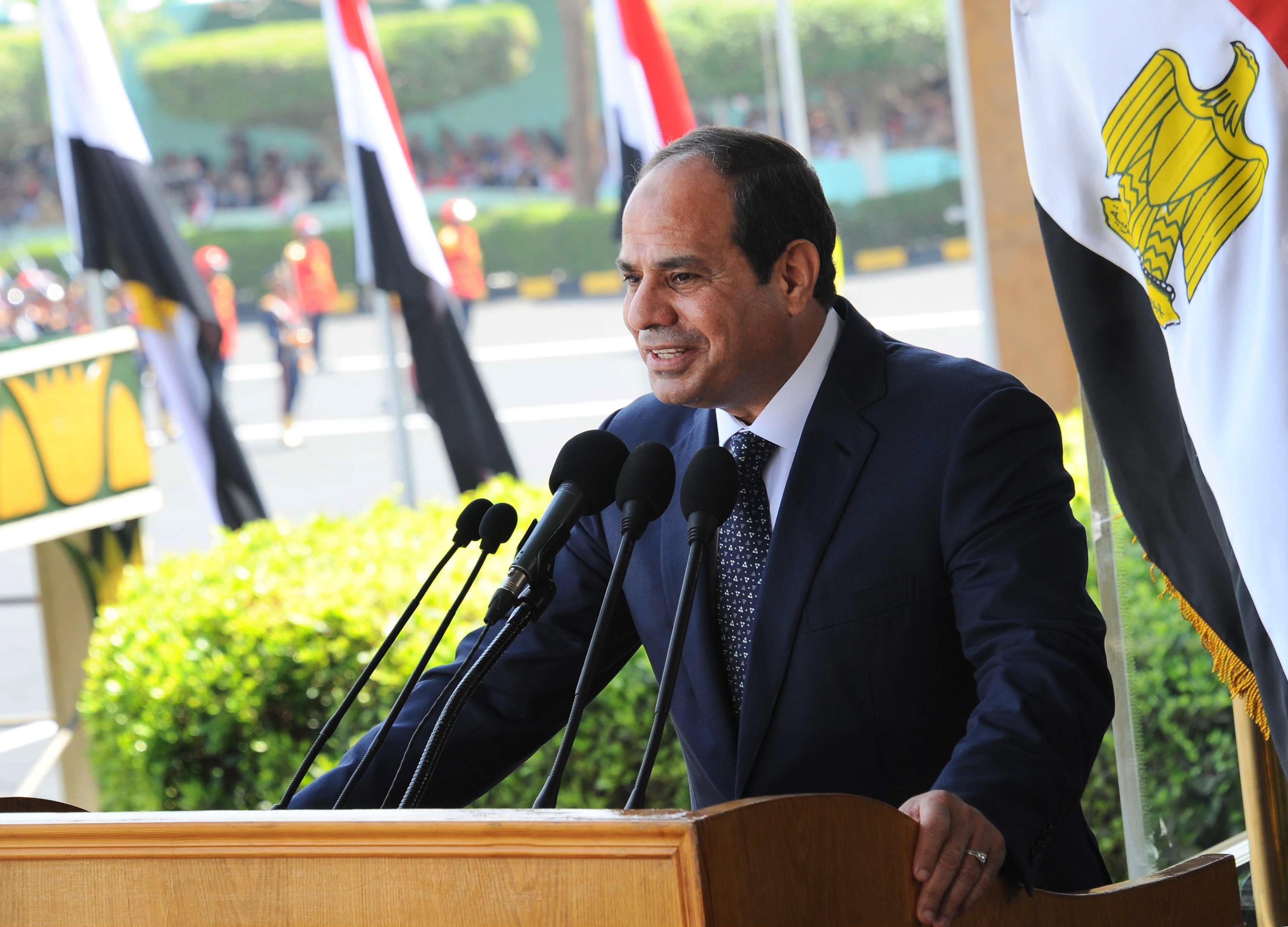 Sisi announces transfer of legislative powers in speech to Parliament