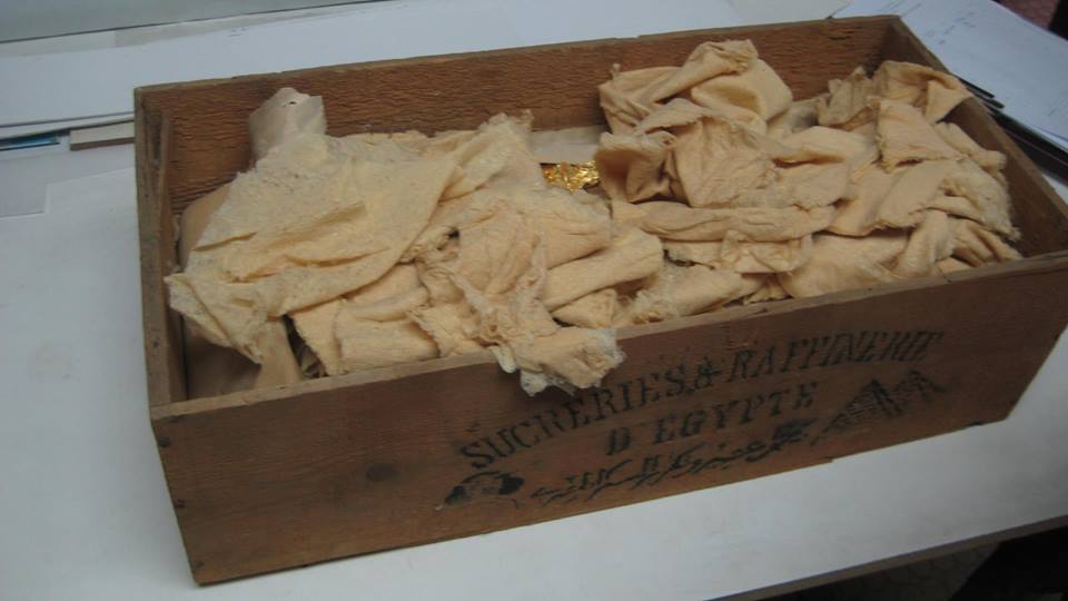 Experts to solve mystery of ancient sarcophagus from gold flakes found in Egyptian Museum