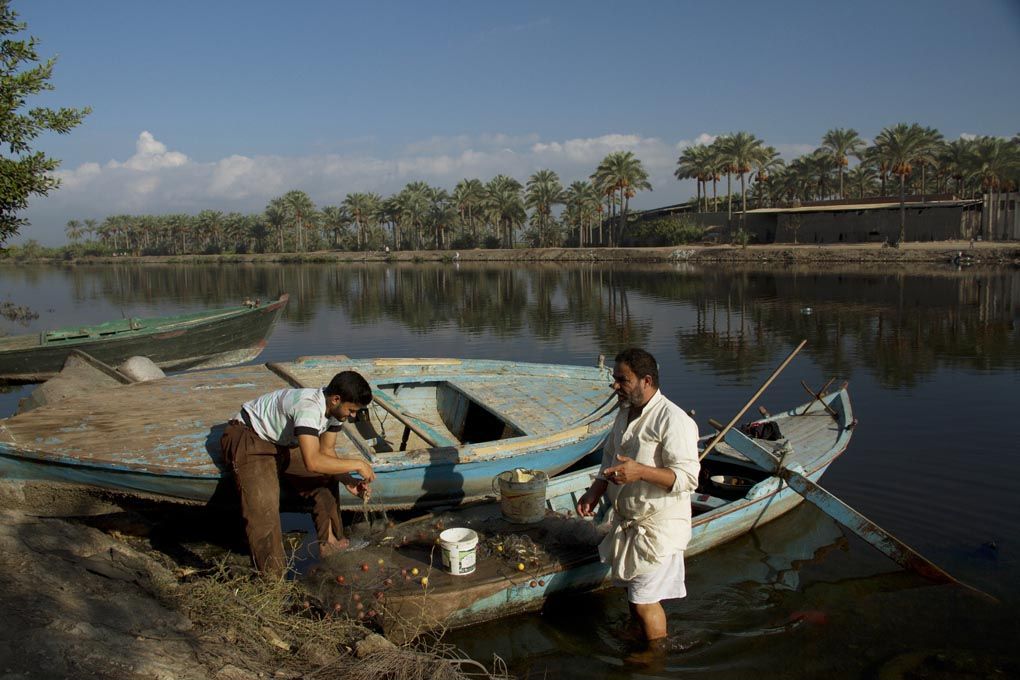 Nile Pollution in Damietta by Hamada El-Resam