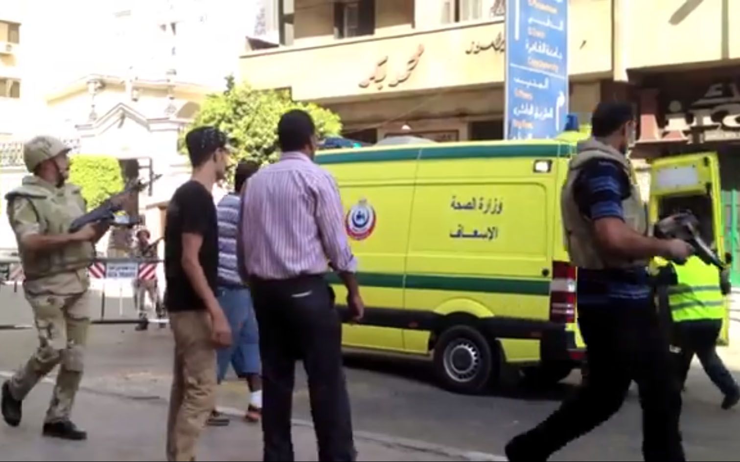 First, for humanity: Egypt’s paramedics