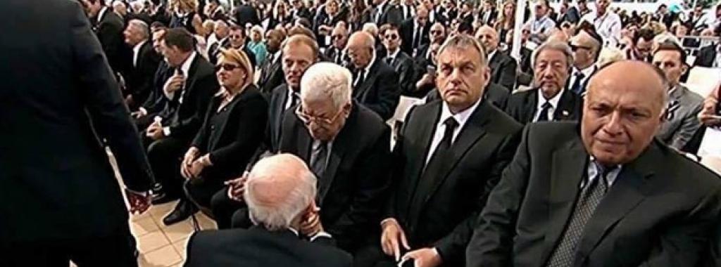 Egyptian foreign minister attends Peres’ funeral, trends on Twitter