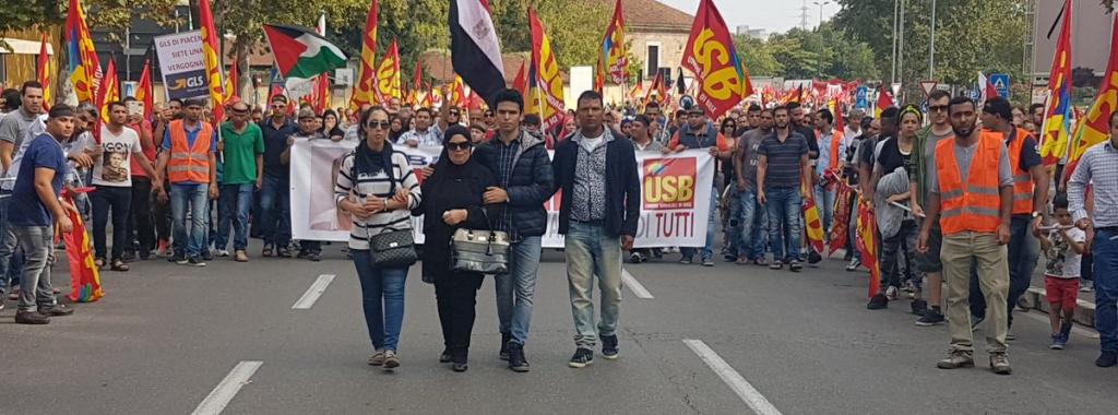 Protests continue in Italy in solidarity with Egyptian worker killed on picket line