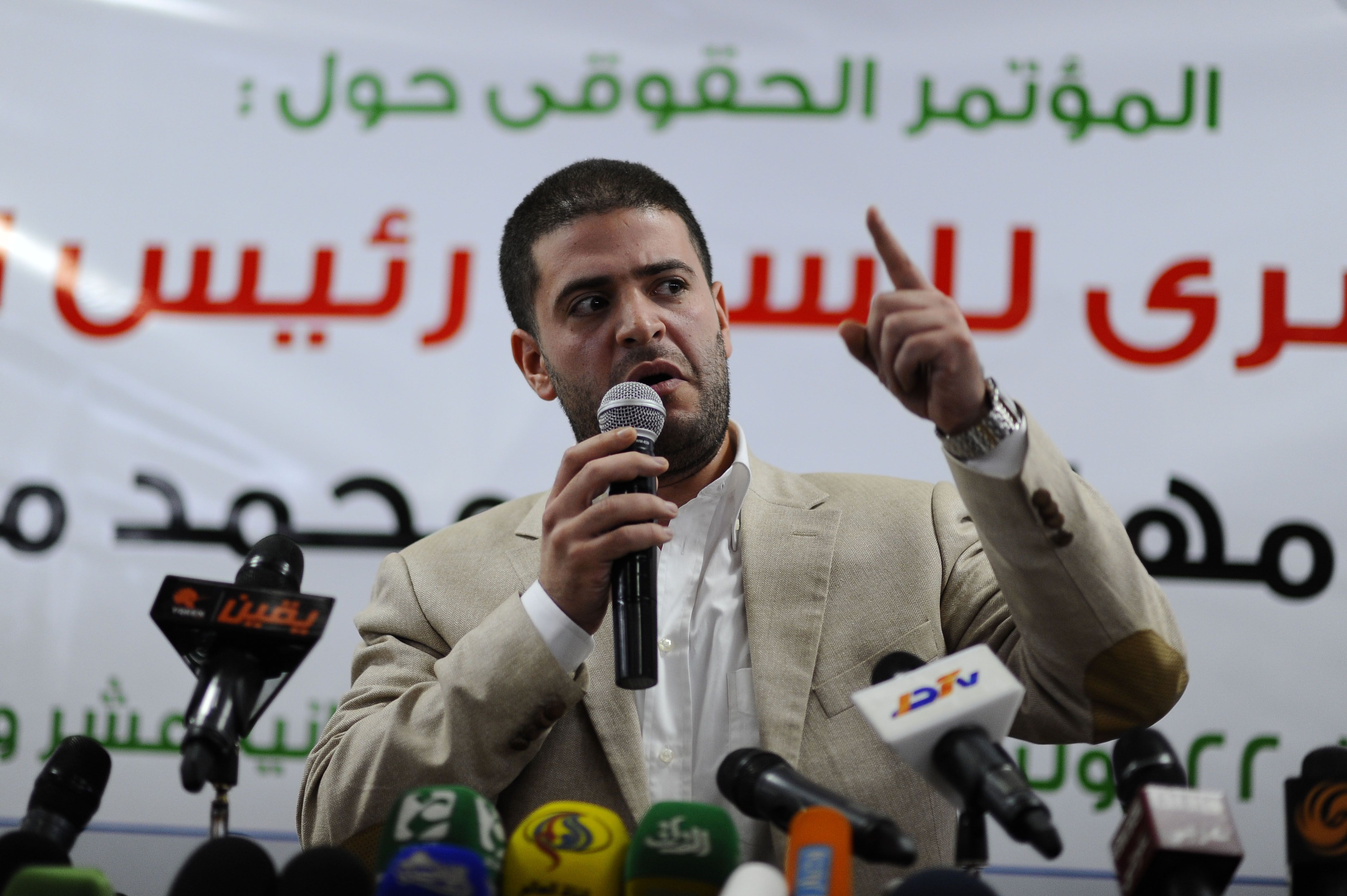 Morsi’s son arrested and charged in Rabea dispersal case