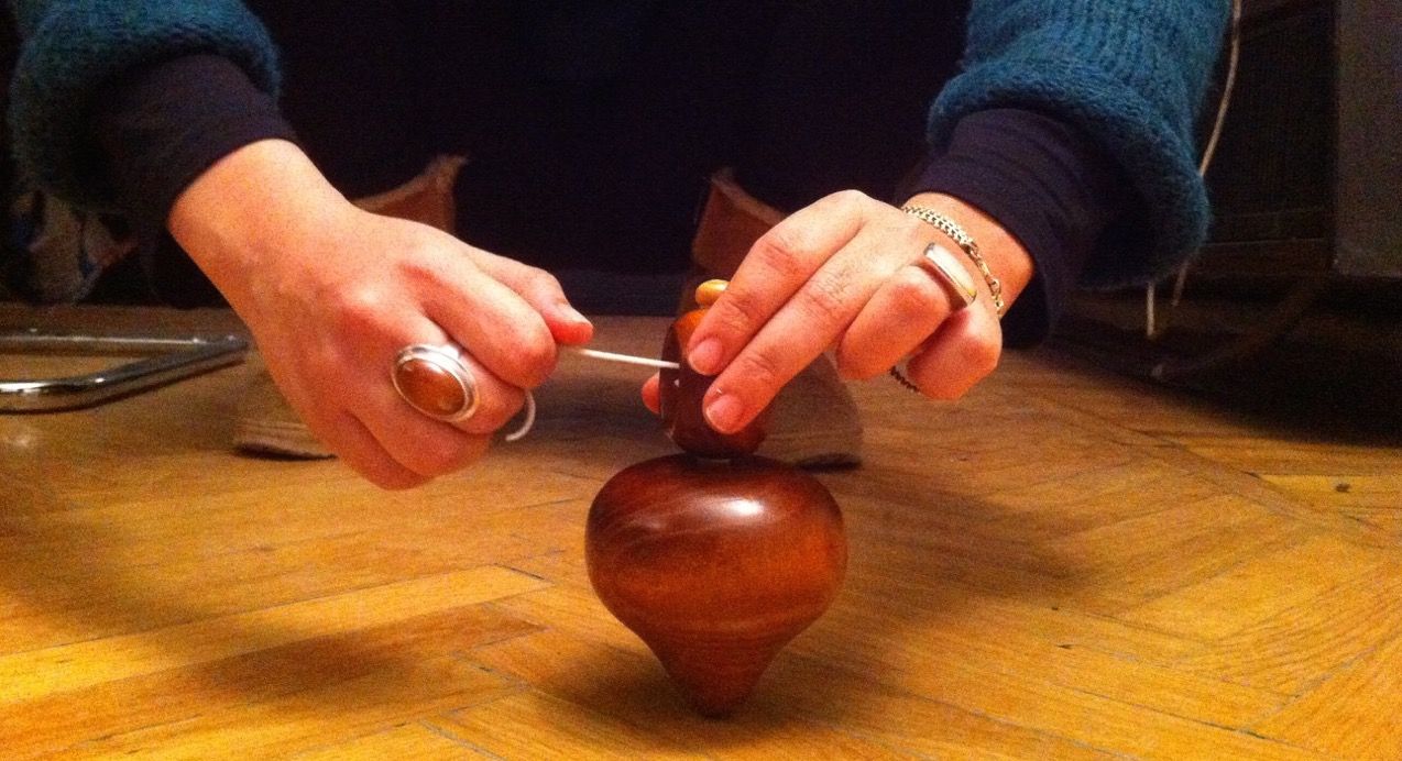 Coping mechanisms: Late night walks and spinning tops