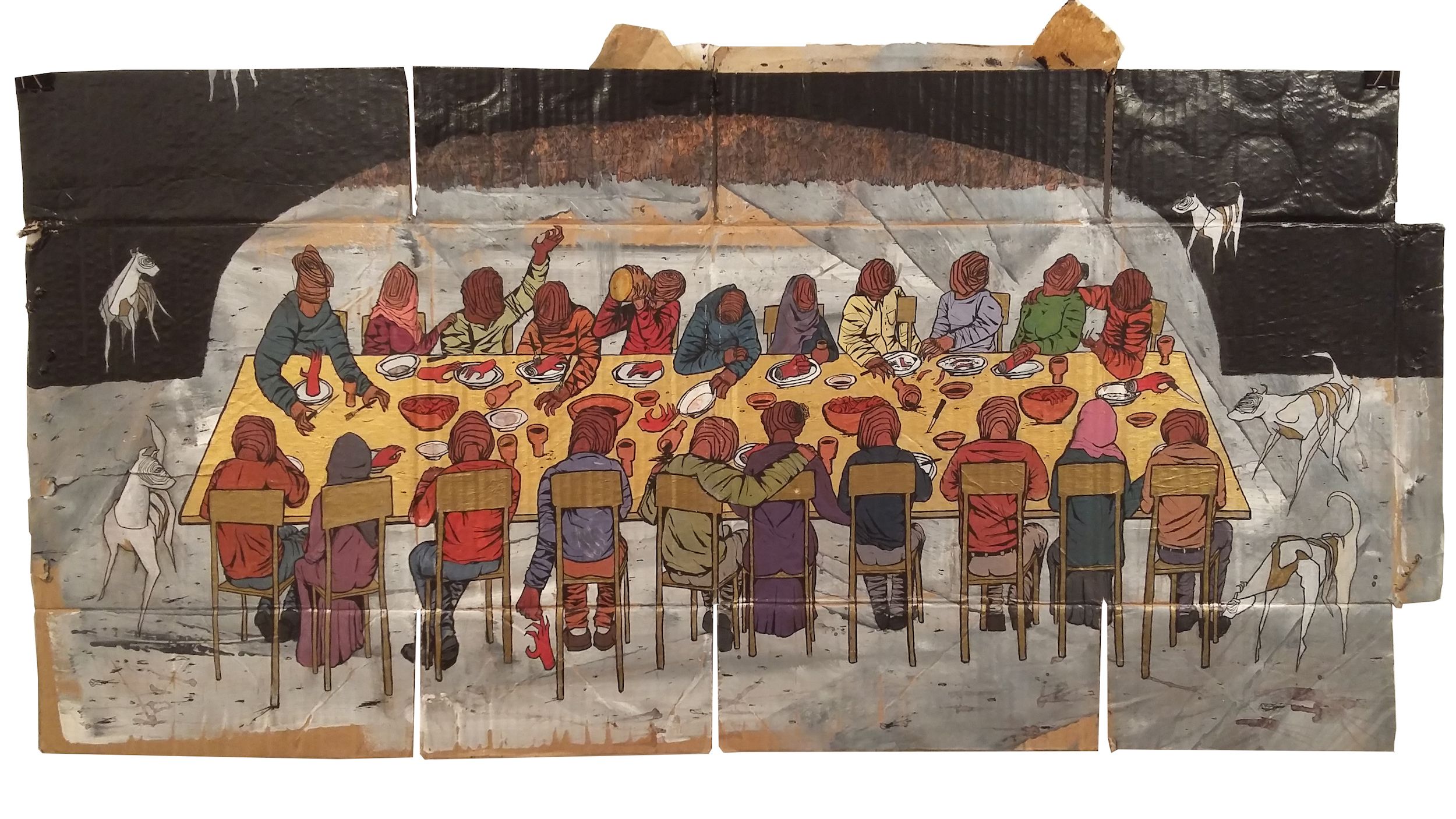 Ali Abdel Mohsen’s new artworks still scream out “WHY?”