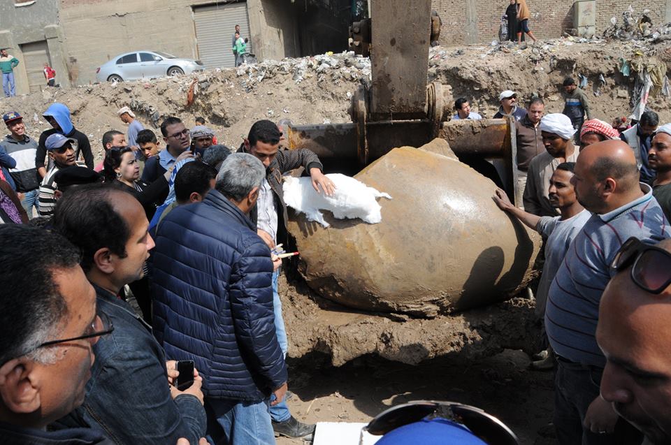 Ancient statues dating back over 3,000 years unearthed in Cairo