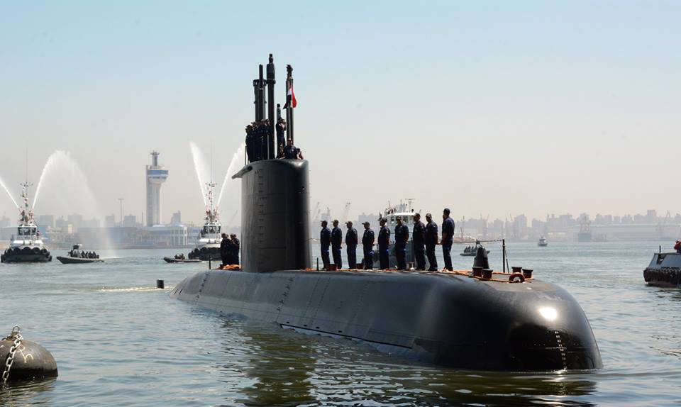 Egypt receives 2nd German military submarine