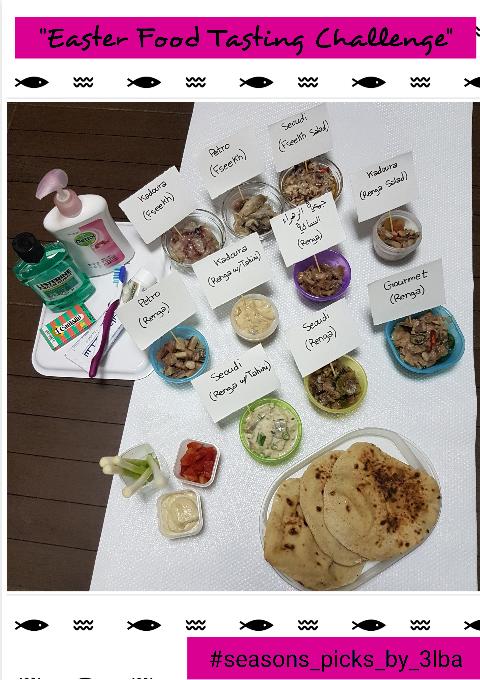 Easter Fesikh and Renga Food Tasting Challenge