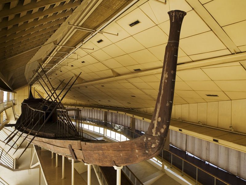 Excavation of King Khufu’s second solar ship unearths vessel’s largest plank