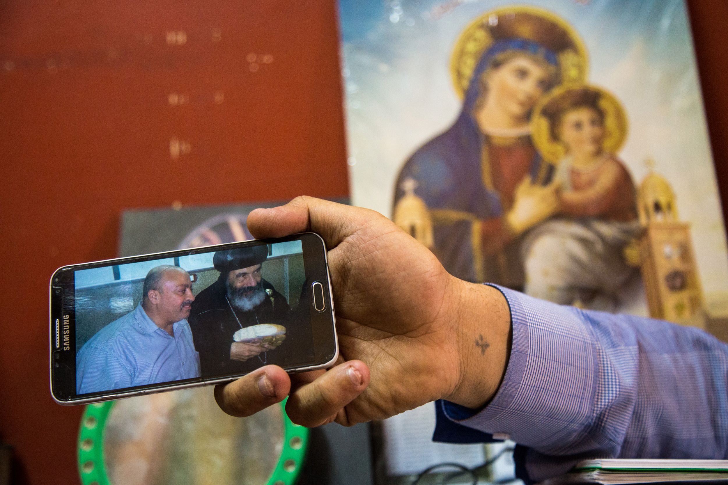 Nabil Saber: A displaced Copt killed over a stamp