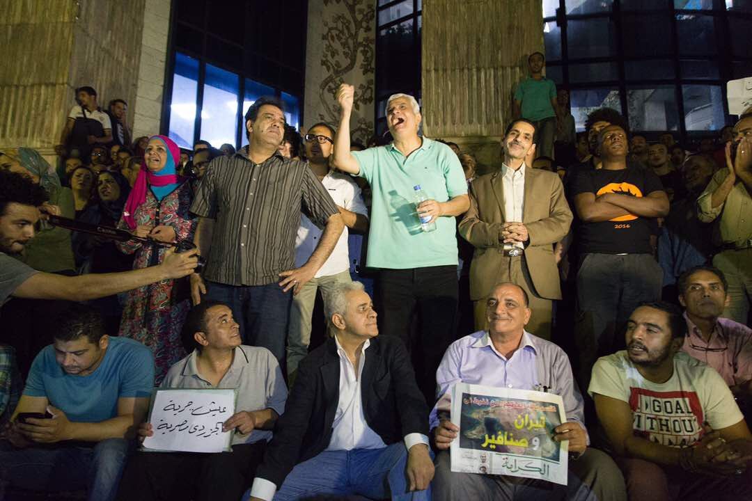 Syndicates mobilize against Tiran and Sanafir agreement