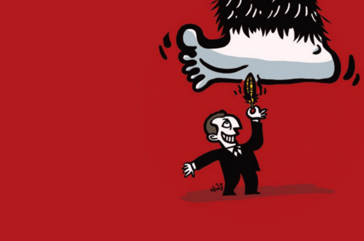 On the giant that Bassem Youssef did not tickle