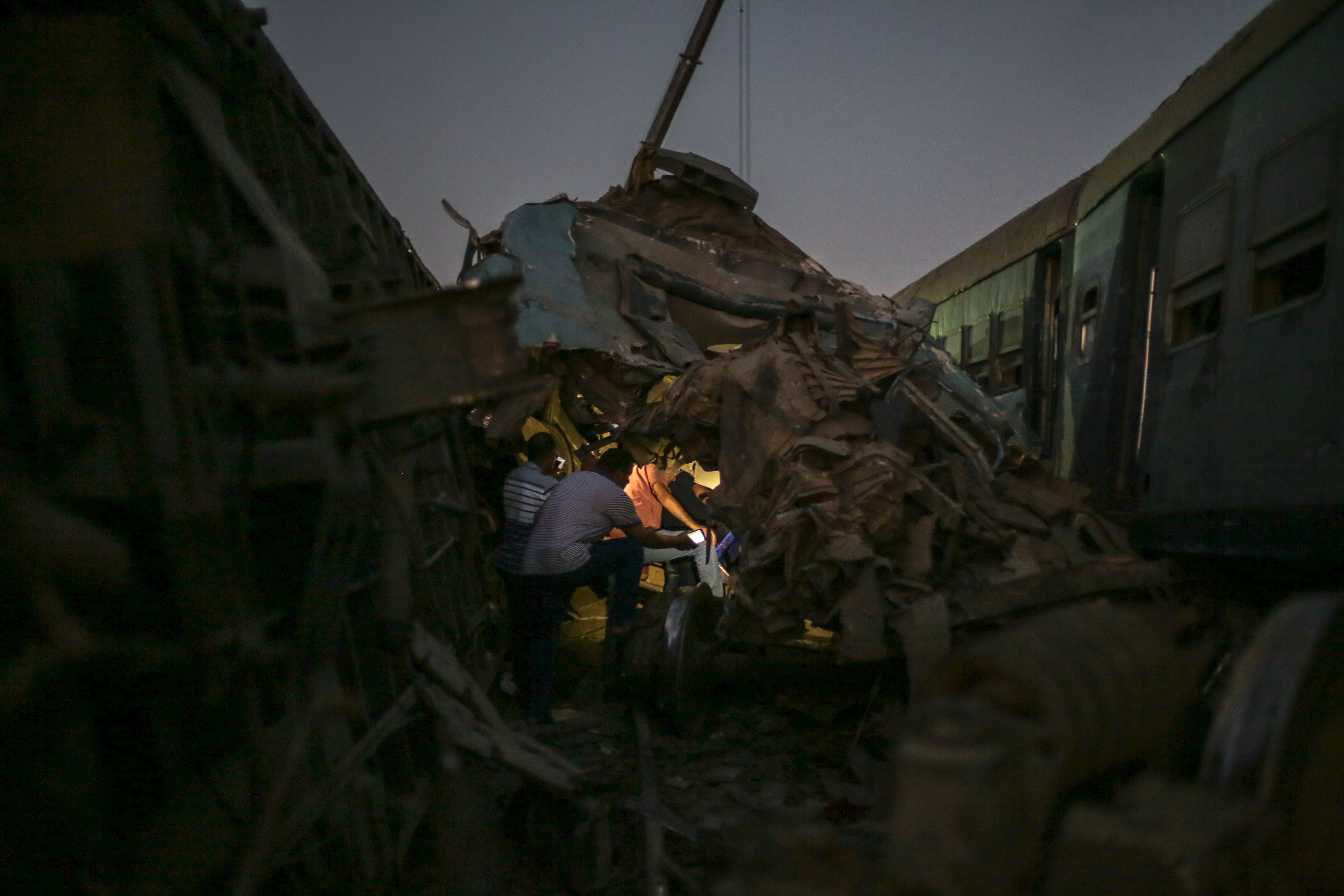 8 major railway incidents in Egypt