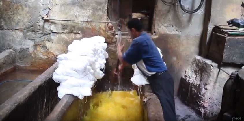 فيديو| الدنيا فابريكا: المصبغة