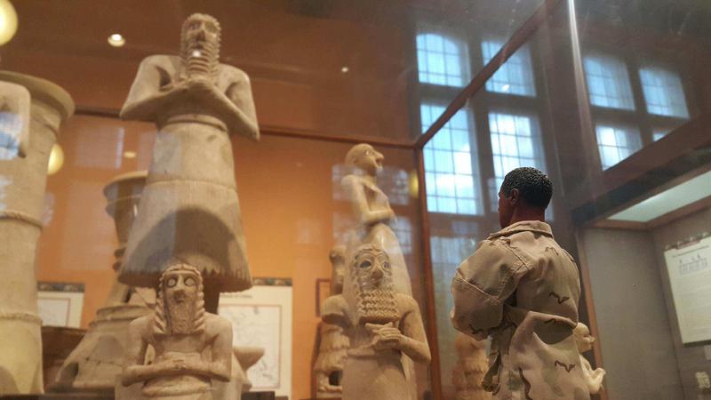 Iraqi-American artist Michael Rakowitz’s diversionary model of history fits our catastrophic moment