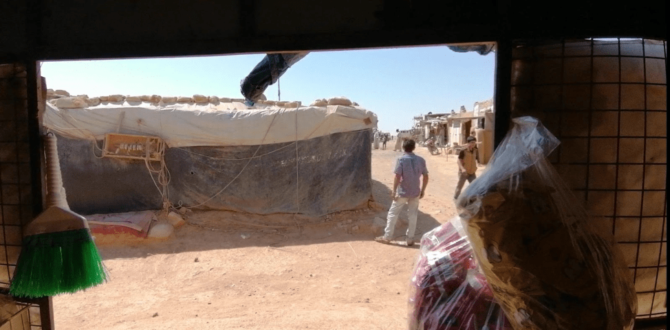 A remote displacement camp in the Syrian desert, now more isolated than ever