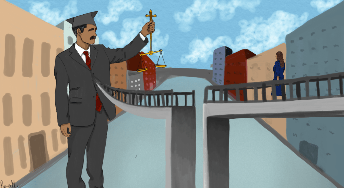 How the justice system shuts women out