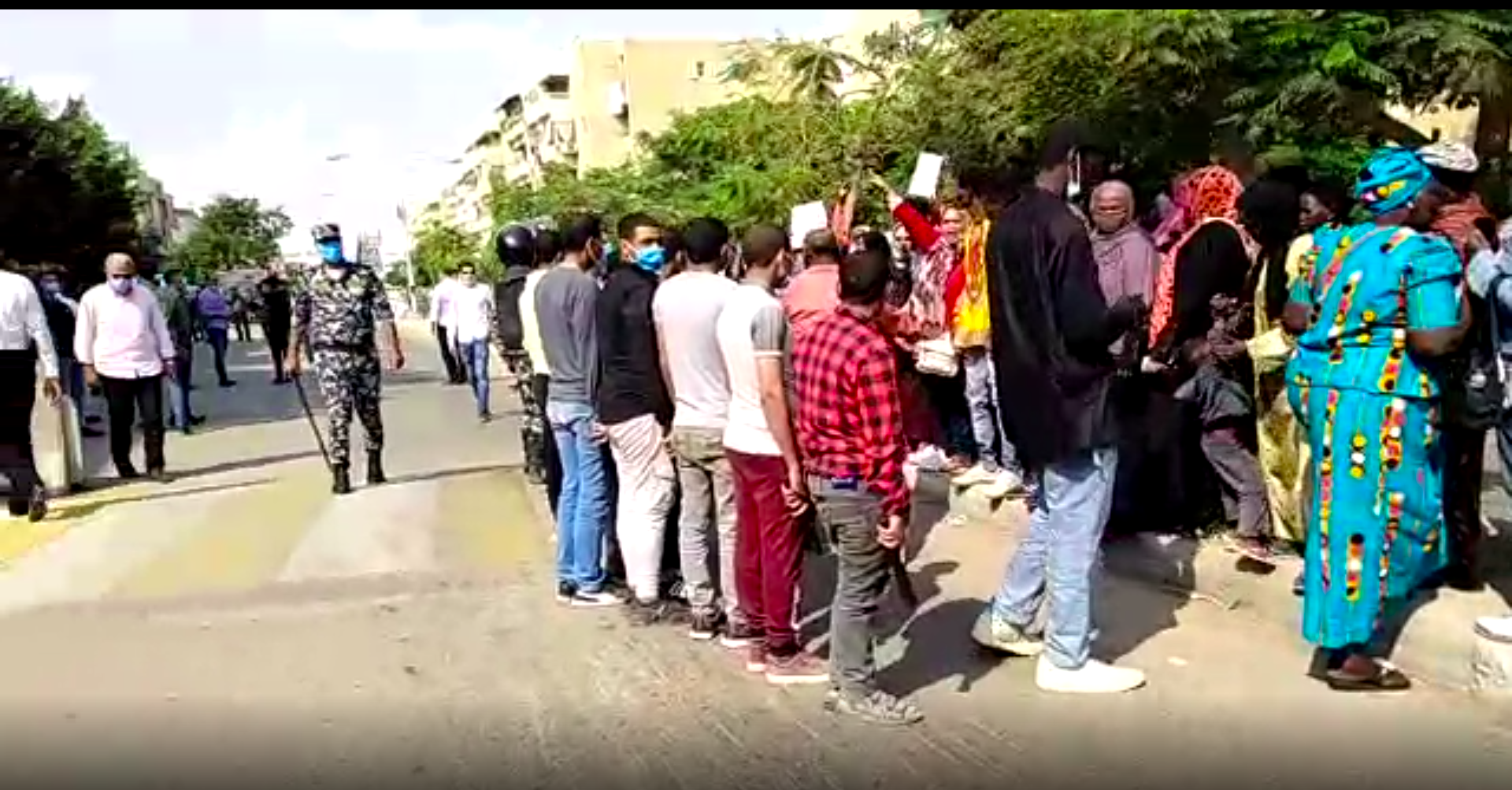 Security forces crack down on refugees protesting violence, harassment