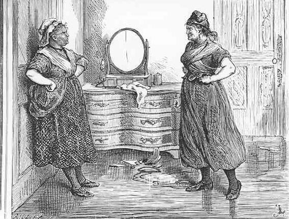 Madame Defarge reminds us of the core of her revolution