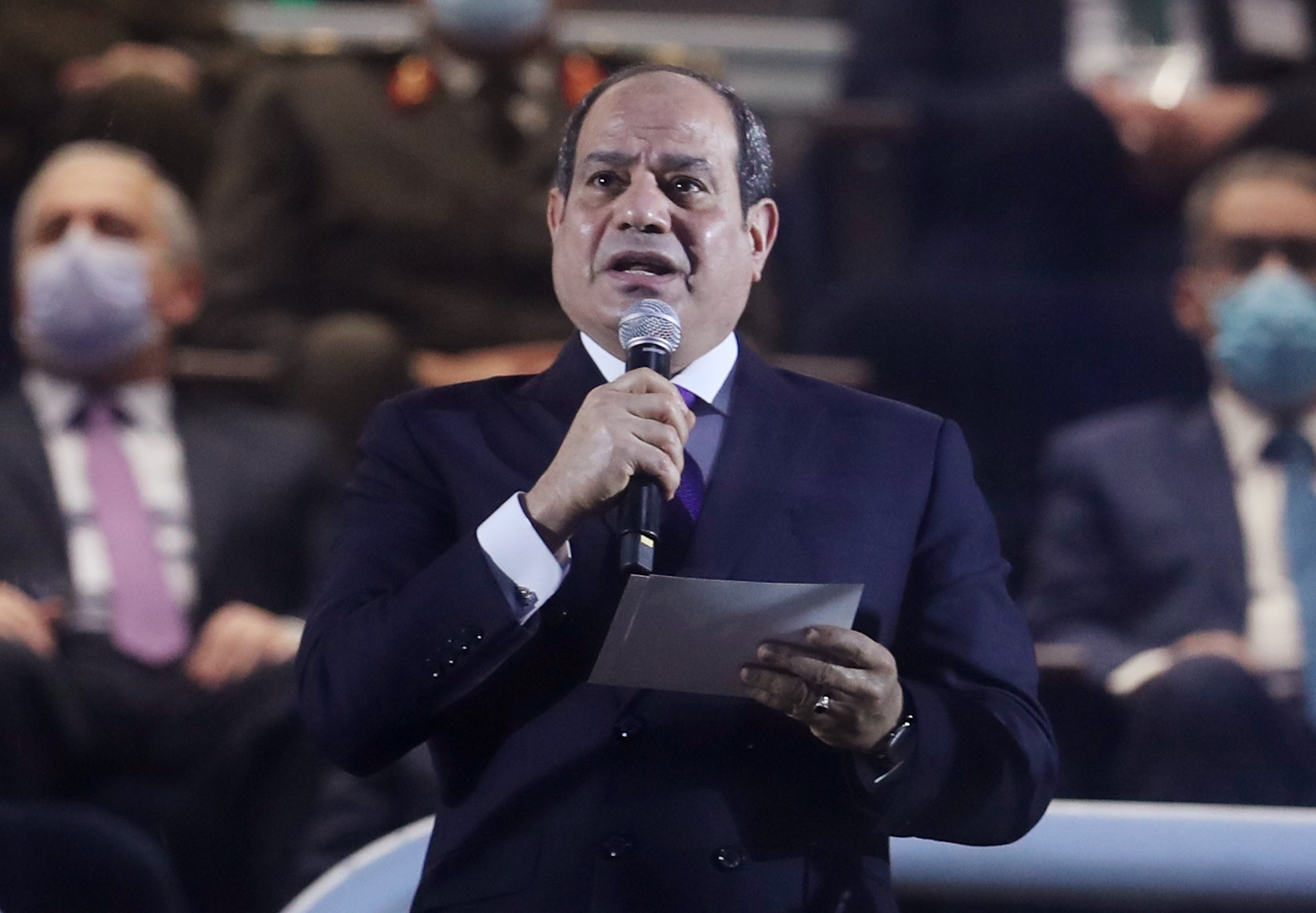 Sisi links political unrest to population growth in public address calling for birth control