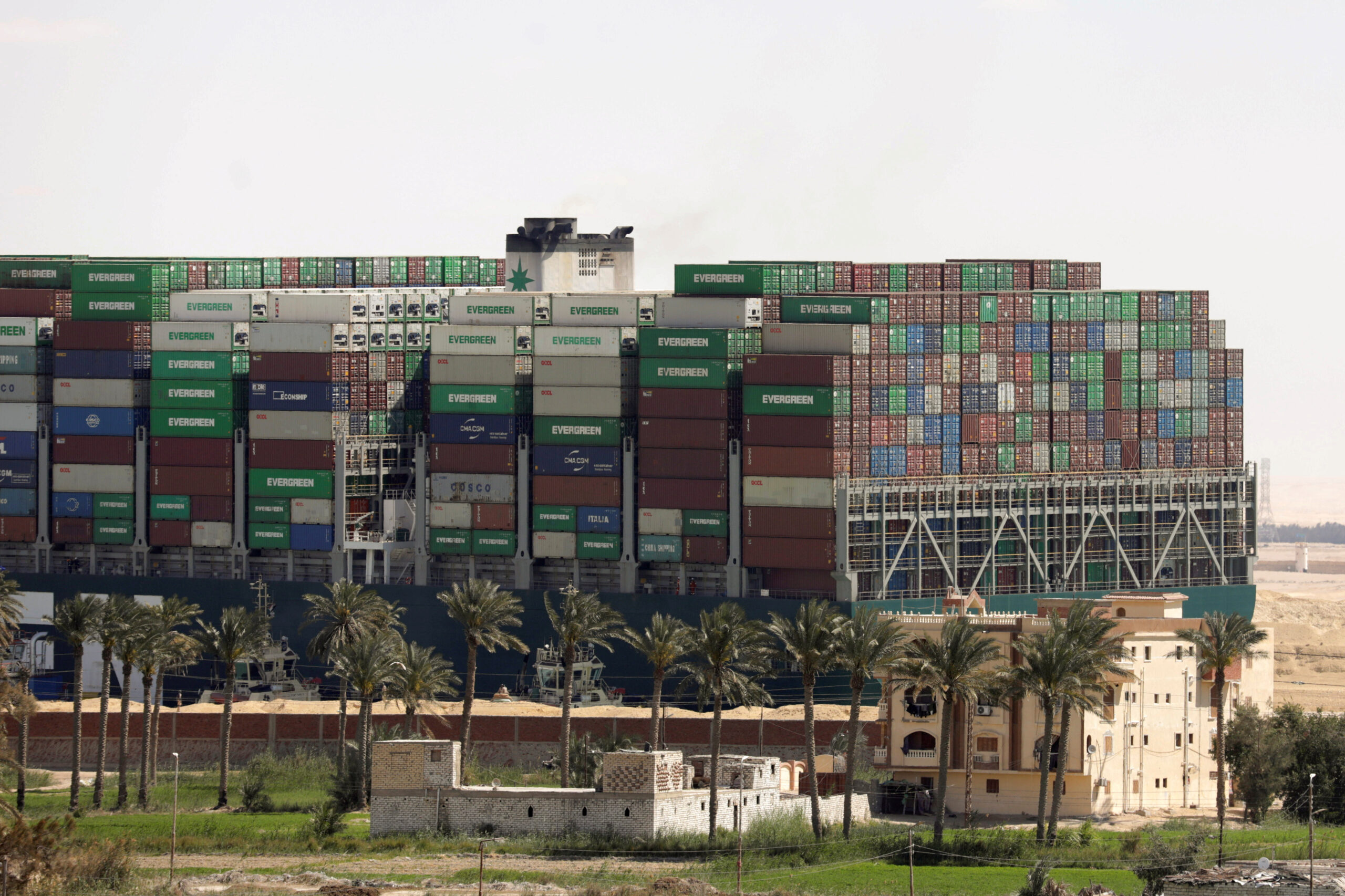 Who will foot the bill for last week’s Suez Canal blockage?