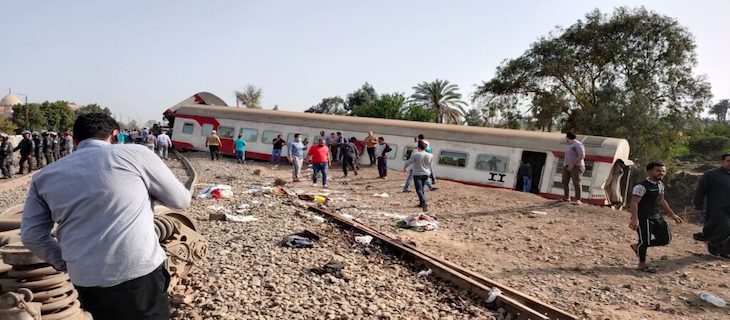 23 railway workers detained after Toukh train accident as transport minister fends off mounting criticism